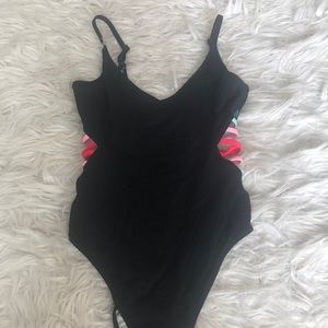 PINK one piece swimsuit!